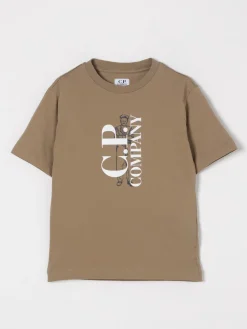 T-shirt in cotone con logo C.P. Company
