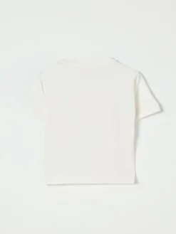 T-shirt in cotone con logo Elisabetta Franchi La Mia Bambina