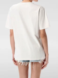 T-shirt in cotone con logo Alexander Wang