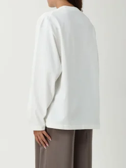 T-shirt in cotone con logo Jil Sander