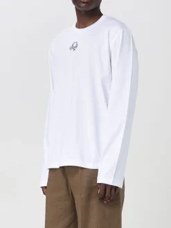 T-shirt in cotone con logo Moschino Couture