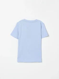 T-shirt in cotone con logo Boss