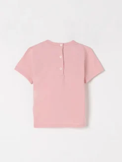 T-shirt in cotone con logo Fendi