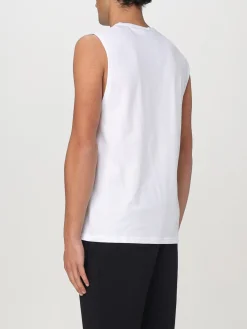 T-shirt in cotone con maxi logo