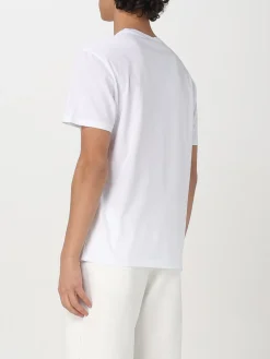 T-shirt in cotone con maxi logo