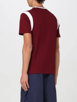 T-shirt in cotone con maxi logo Gucci