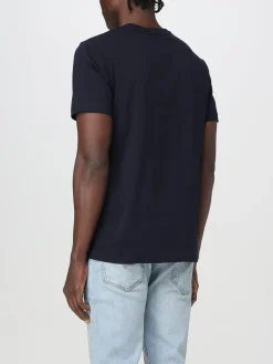 T-shirt in cotone con mini logo Fred Perry