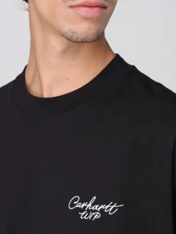 T-shirt in cotone con mini logo Carhartt Wip