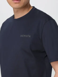 T-shirt in cotone con mini logo Premiata