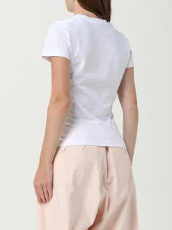 T-shirt in cotone con mini logo Moschino Jeans