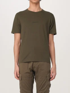 T-shirt in cotone con mini logo C.P. Company