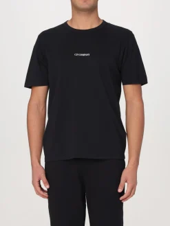 T-shirt in cotone con mini logo C.P. Company