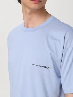 T-shirt in cotone con mini logo Comme Des Garcons