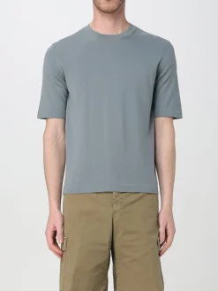 T-shirt in cotone con mini logo K-way