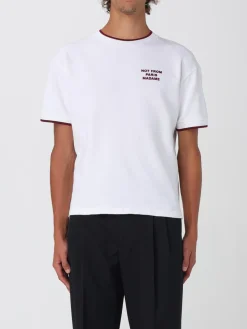 T-shirt in cotone con slogan Drôle De Monsieur