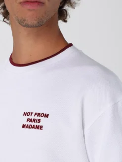 T-shirt in cotone con slogan Drôle De Monsieur