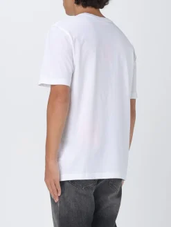 T-shirt in cotone con stampa grafica Diesel