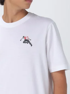 T-shirt in cotone con stampa grafica Diesel