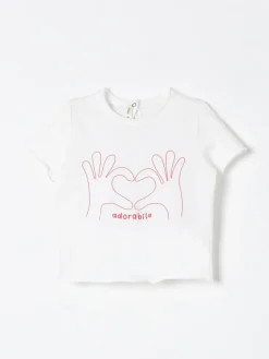 T-shirt in cotone con stampa slogan Zhoe & Tobiah