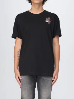 T-shirt in cotone con stampa grafica Diesel