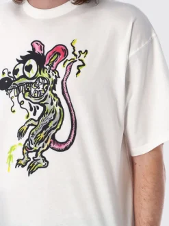 T-shirt in cotone con stampa grafica Magliano