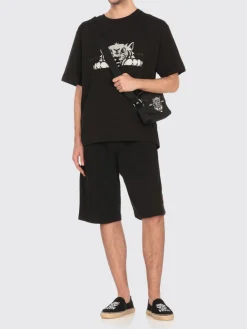 T-shirt in cotone con stampa Tiger Kenzo