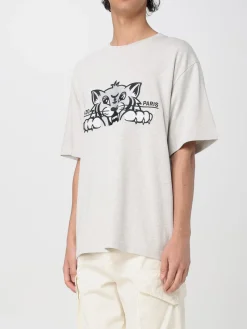 T-shirt in cotone con stampa Tiger Kenzo