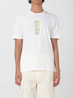 T-shirt in cotone con stampa grafica C.P. Company