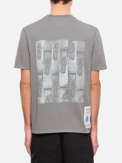 T-shirt in cotone con stampa grafica C.P. Company