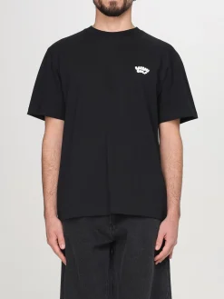 T-shirt in cotone con stampa logo multicolor Barrow