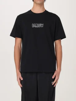 T-shirt in cotone con stampa Bear Barrow