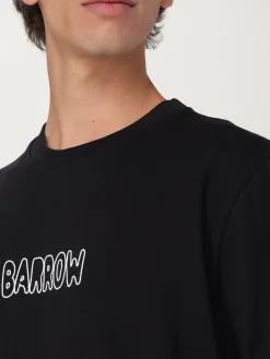 T-shirt in cotone con stampa Bear Barrow