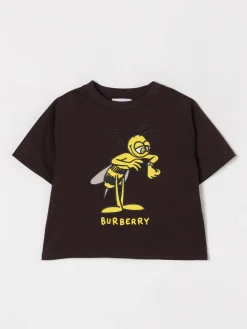 T-shirt in cotone con stampa Bee Burberry
