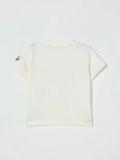 T-shirt in cotone con stampa Teddy Moncler