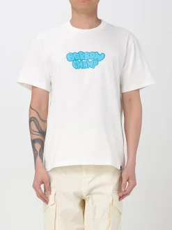 T-shirt in cotone con stampa logo Barrow