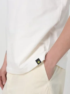 T-shirt in cotone con stampa logo Barrow