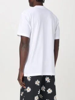 T-shirt in cotone con stampa grafica Moschino Couture