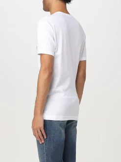 T-shirt in cotone con stemma Dolce & Gabbana