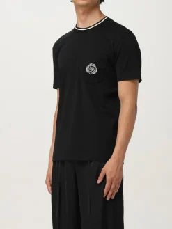 T-shirt in cotone con stemma DG Dolce & Gabbana