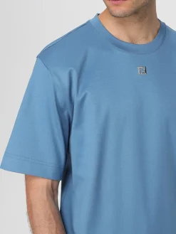 T-shirt in cotone FF Fendi