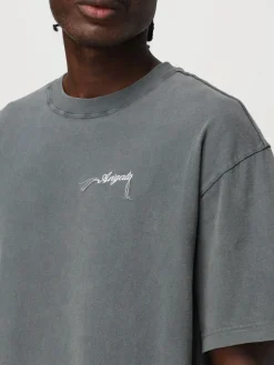 T-shirt in cotone organico con logo Axel Arigato