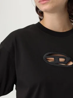 T-shirt in cotone Oval D Diesel