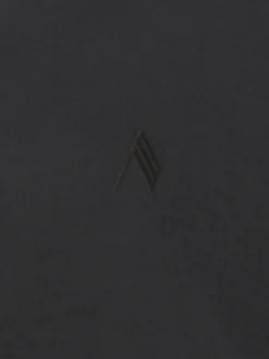 T-shirt in cotone over con logo ricamato The Attico