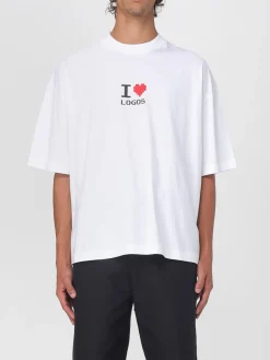 T-shirt in cotone over Vetements