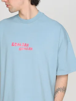 T-shirt in cotone oversize con mini logo Bonsai