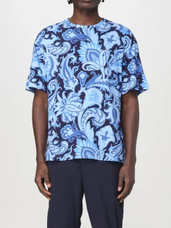 T-shirt in cotone paisley Etro