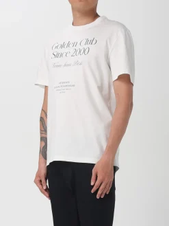 T-shirt in cotone stampata Golden Goose