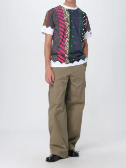 T-shirt in cotone stampata Moschino Couture