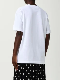 T-shirt in cotone stampata Moschino Couture