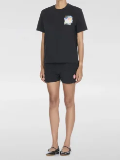 T-shirt in cotone stampata Casablanca